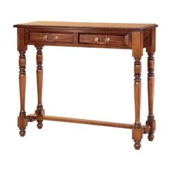 CONSOLA ESTRECHA CON 2 CAJONES