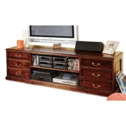 MUEBLE DE TV CON 6 CAJONES