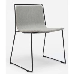 ALO - SILLA COMEDOR TAPIZADO TELA ERA Y ESTRUCTURA METAL