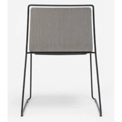 ALO - SILLA COMEDOR TAPIZADO TELA ERA Y ESTRUCTURA METAL -Demarques Tienda alo silla comedor tapizado y metal disponible en varios acabados 3