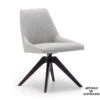 Silla Tapizada Giratoria Con Patas De Madera ALYA 1 Silla Tapizada Giratoria Con Patas De Madera ALYA -Demarques Tienda alya sillon con patas de madera andreu world