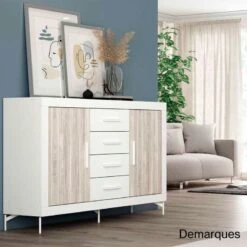 Aparador 150 Cm 2 Puertas 4 Cajones MILAN I