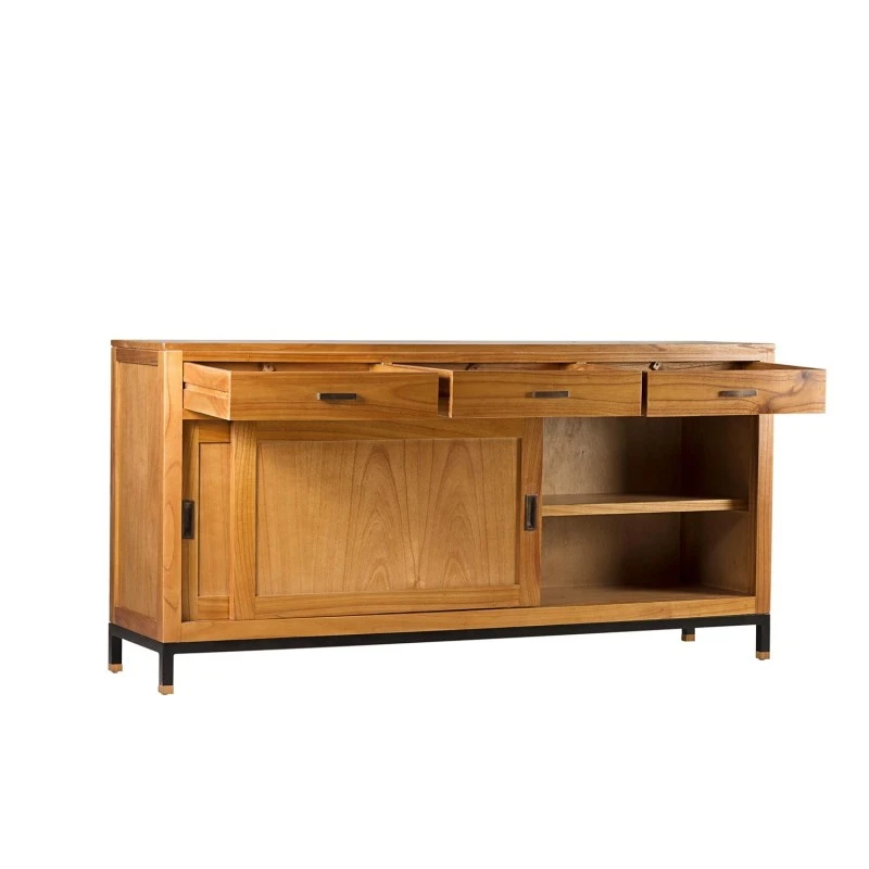 Aparador Madera 180 Cm MOYCOR MADHU 4 Aparador Madera 180 Cm MOYCOR MADHU - Imagen 2