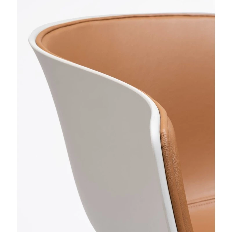 Silla Giratoria Con Reposabrazos Y Pie Central BAI 5 Silla Giratoria Con Reposabrazos Y Pie Central BAI - Imagen 3