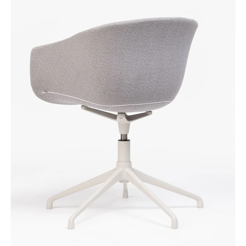 BAI - SILLA COMEDOR GIRATORIA TAPIZADA 4 BAI - SILLA COMEDOR GIRATORIA TAPIZADA - Imagen 2