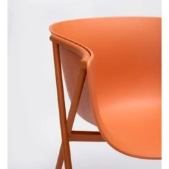 Silla Con Reposabrazos En Polipropileno Y Metal BAI -Demarques Tienda bai silla comedor polipropileno y metal disponible en varios acabados 7