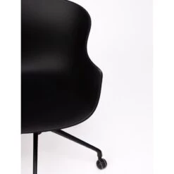 SILLA POLIPOROPILENO GIRATORIA CON RUEDAS BAI -Demarques Tienda bai silla poliporopileno giratoria con ruedas disponible en varios acabados 4