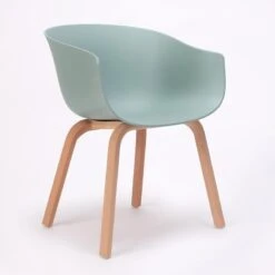 BAI WOOD - SILLA COMEDOR POLIPROPILENO