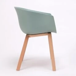 BAI WOOD - SILLA COMEDOR POLIPROPILENO -Demarques Tienda bai wood silla comedor polipropileno disponible en varios acabados 3