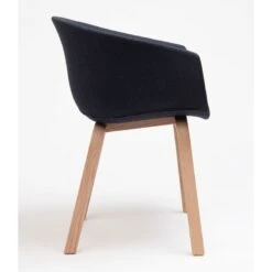 BAI WOOD - SILLA COMEDOR TAPIZADA -Demarques Tienda bai wood silla comedor tapizada disponible en varios acabados 4