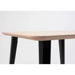 Mesa De Comedor Cuadrada Roble Tintado BOB -Demarques Tienda bob mesa comedor cuadrada 2