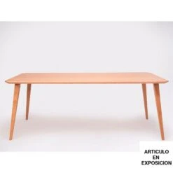 Mesa De Comedor Rectangular En Madera De Roble BOB