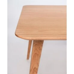 Mesa De Comedor Rectangular En Madera De Roble BOB -Demarques Tienda bob mesa comedor rectangular disponible en varios acabados y medidas 3