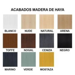 Silla Madera De Haya Y Tapizado Con Patas Metalicas BOB 11 Silla Madera De Haya Y Tapizado Con Patas Metalicas BOB -Demarques Tienda bob silla comedor combi haya tapizado disponible en varios acabados 2