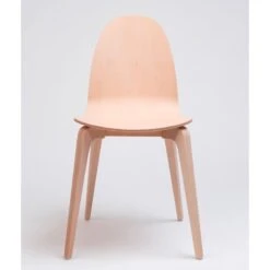 Silla De Comedor De Madera De Haya Tintada BOB -Demarques Tienda bob silla comedor haya tintada disponible en varios acabados 3