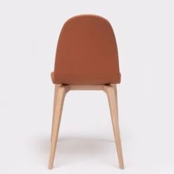 Silla Tapizado Polipiel Y Estructura Madera De Haya BOB -Demarques Tienda bob silla comedor haya y tapizado polipiel disponible en varios acabados 4