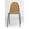 Silla Madera De Roble Y Estructura Metalica BOB 2 Silla Madera De Roble Y Estructura Metalica BOB -Demarques Tienda bob silla comedor metal y roble tintado