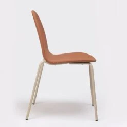 Silla De Diseño Tapizada Y Estructura Metal BOB -Demarques Tienda bob silla comedor tapizado y metal disponible en varios acabados 2