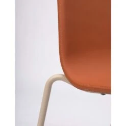 Silla De Diseño Tapizada Y Estructura Metal BOB -Demarques Tienda bob silla comedor tapizado y metal disponible en varios acabados 5