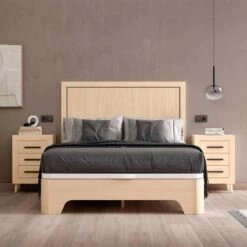 Cabecero Con Canape Para Colchon 150 Cm Y 2 Mesitas PARIS V