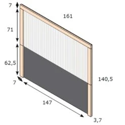 Cabecero Para Cama 150 Cm PARIS V -Demarques Tienda cabecero para cama 150 cm paris v 4