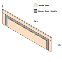Cabecero Para Cama 150 Cm PARIS VII -Demarques Tienda cabecero para cama 150 cm paris vii 3