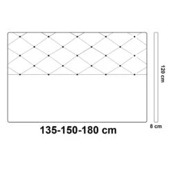 Cabecero Tau Grosor 8 Cm -Demarques Tienda cabecero tapizado polipiel tau grosor 8 cm 2