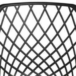 Silla De Cocina Con Reposabrazos En Polipropileno Y Patas Metalicas CHARLOTTE 15 Silla De Cocina Con Reposabrazos En Polipropileno Y Patas Metalicas CHARLOTTE -Demarques Tienda charlotte silla negra en polipropileno y patas metalicas 6