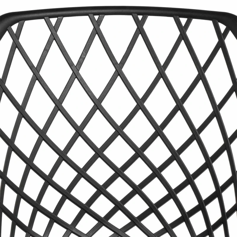 Silla De Cocina Con Reposabrazos En Polipropileno Y Patas Metalicas CHARLOTTE 9 Silla De Cocina Con Reposabrazos En Polipropileno Y Patas Metalicas CHARLOTTE - Imagen 7