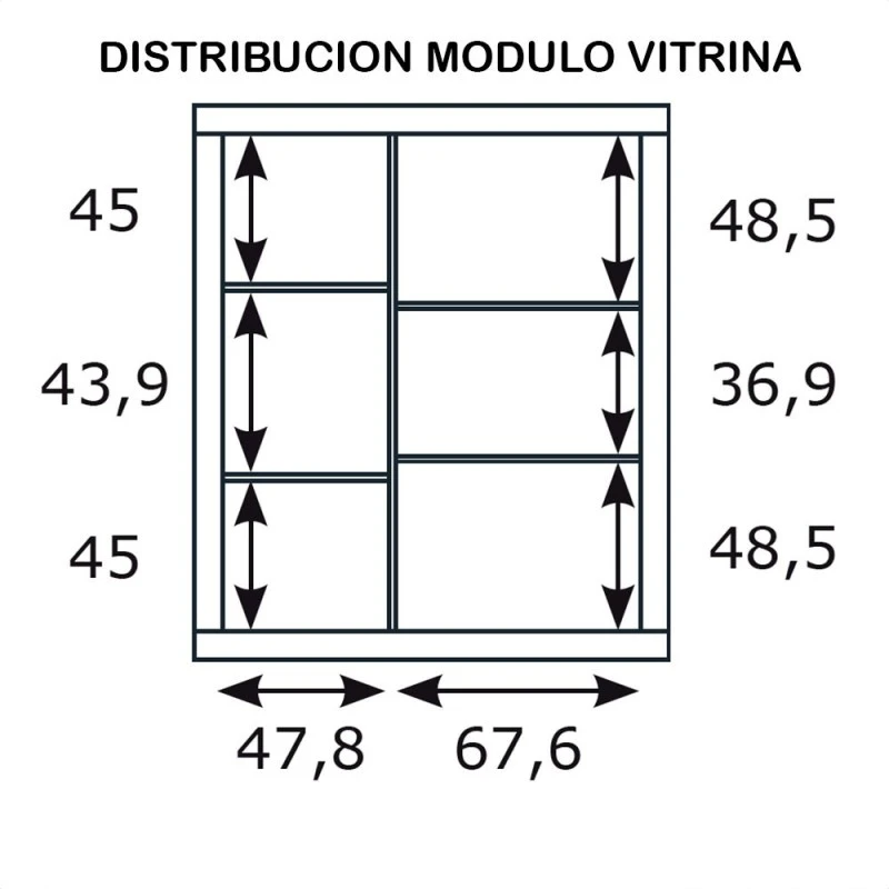 Composicion De Salon Moderno MILAN II 4 Composicion De Salon Moderno MILAN II - Imagen 2