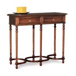 CONSOLA CLASICA CON 2 CAJONES