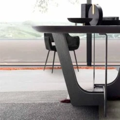 Mesa Comedor Madera Maciza De Roble Materico COSMOPOLITAN WAVE -Demarques Tienda cosmopolitan mesa de comedor roble materico y patas wave 4