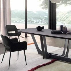 Mesa Comedor Madera Maciza De Roble Materico COSMOPOLITAN WAVE -Demarques Tienda cosmopolitan mesa de comedor roble materico y patas wave 5