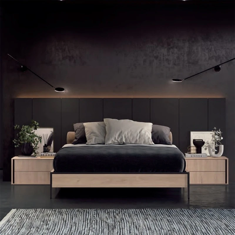 DORMITORIO MODERNO DE MATRIMONIO CAMA 150 LUTTON I 3 DORMITORIO MODERNO DE MATRIMONIO CAMA 150 LUTTON I