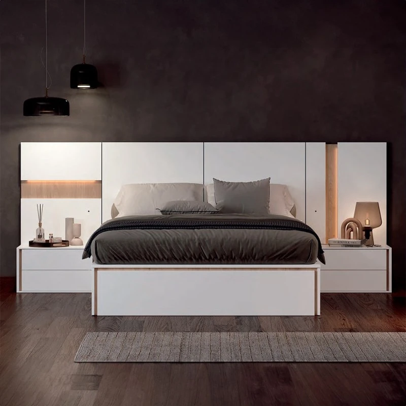 DORMITORIO MODERNO DE MATRIMONIO CAMA 150 ROMA II 3 DORMITORIO MODERNO DE MATRIMONIO CAMA 150 ROMA II