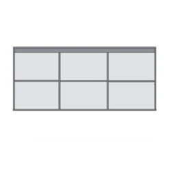 Aparador Con 3 Puertas Alistonadas UDO 9 Aparador Con 3 Puertas Alistonadas UDO -Demarques Tienda duo aparador con 3 puertas alistonadas 178x45 4