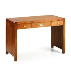 Flash - Escritorio Colonial 110x55 Con 3 Cajones