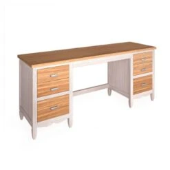 AMBERES - ESCRITORIO A MEDIDA CON DOBLE CAJONERA