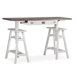 Everest - Escritorio Colonial Blanco 150x70 -Demarques Tienda escritorio colonial blanco everest 2