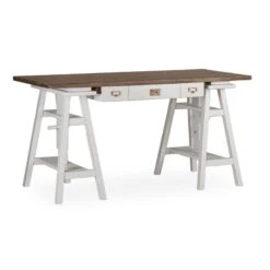 Everest - Escritorio Colonial Blanco 150x70