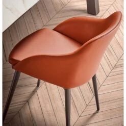 SILLA COMEDOR CON PATAS METALICAS GALERA 12 SILLA COMEDOR CON PATAS METALICAS GALERA -Demarques Tienda galera silla comedor con patas metalicas 2