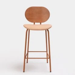 HARI - TABURETE RESPALDO MADERA Y ASIENTO TAPIZADO ALTO 67 14 HARI - TABURETE RESPALDO MADERA Y ASIENTO TAPIZADO ALTO 67 -Demarques Tienda hari taburete respaldo madera y asiento tapizado 2