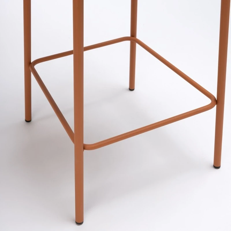 HARI - TABURETE RESPALDO MADERA Y ASIENTO TAPIZADO ALTO 67 9 HARI - TABURETE RESPALDO MADERA Y ASIENTO TAPIZADO ALTO 67 - Imagen 7