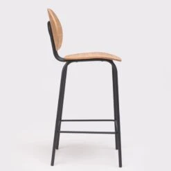 HARI - TABURETE RESPALDO Y ASIENTO EN MADERA ROBLE 14 HARI - TABURETE RESPALDO Y ASIENTO EN MADERA ROBLE -Demarques Tienda hari taburete respaldo y asiento en madera roble 3