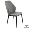 Hera - Silla Tapizada Gris Patas Metalicas Negras 1 Hera - Silla Tapizada Gris Patas Metalicas Negras -Demarques Tienda hera silla tapizada gris patas metalicas negras