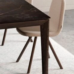 Mesa De Comedor Tapa Porcelanico ILEX -Demarques Tienda ilex mesa de comedor fija tapa porcelanico 2