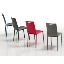 Silla De Cocina De Madera Con Patas Metalicas KOKO -Demarques Tienda koko silla comedor carcasa madera y patas metalicas disponible en varios acabados 1