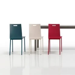 Silla De Cocina De Madera Con Patas Metalicas KOKO -Demarques Tienda koko silla comedor carcasa madera y patas metalicas disponible en varios acabados 2