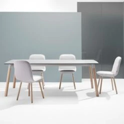 Mesa De Comedor Con Tapa Porcelanico KOLN