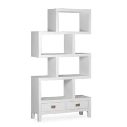 Libreria Blanca 100 Cm Irregular EVEREST